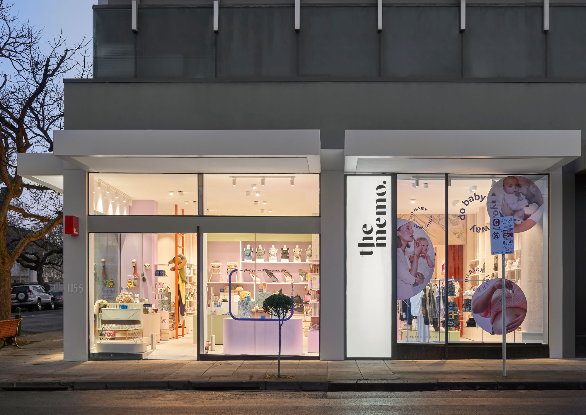 The Memo flagship boutique in Armadale, Melbourne, designed by Cera Stribley. Photography by Damien Kook